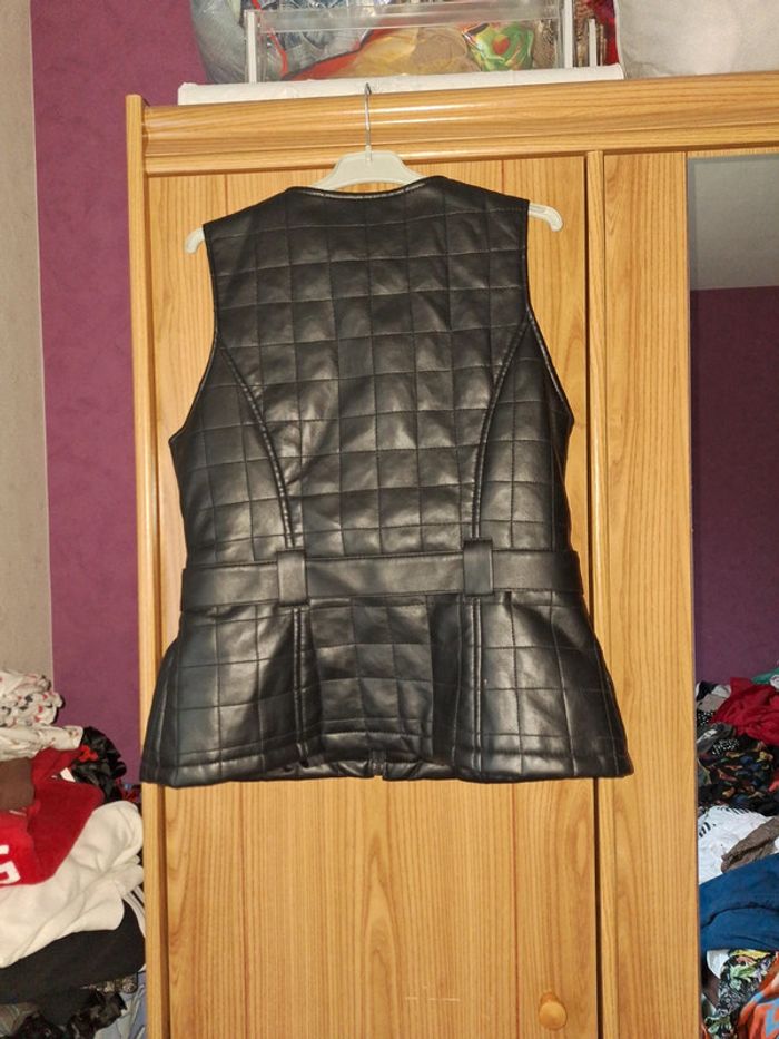 Blouson sans manches noir 40 - photo numéro 2
