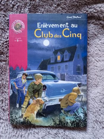Livre enlèvement au club des 5