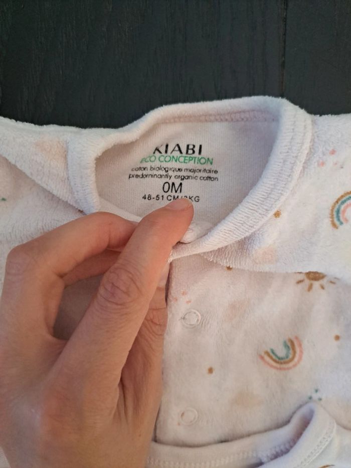 Ensemble naissance grenouillère bodie - photo numéro 2