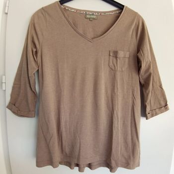 Haut femme in extenso manches 3/4 taille L