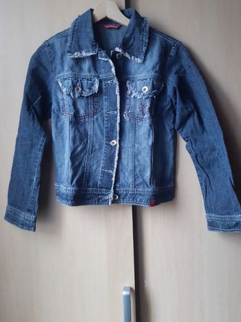 Veste en jean bleu marine Vintage