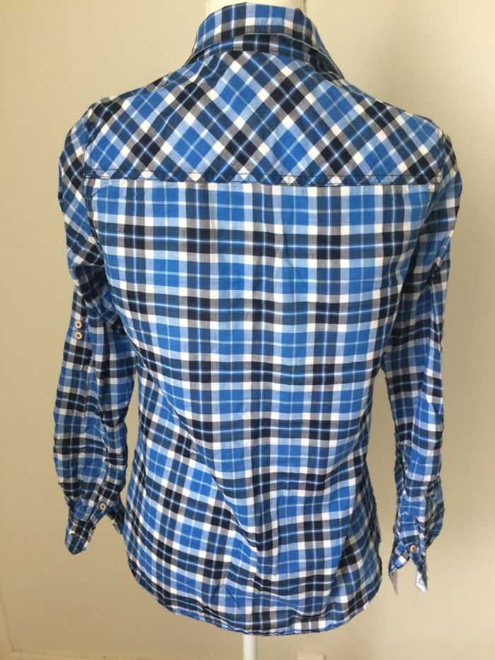 Chemise carreaux Zara taille M - photo numéro 5