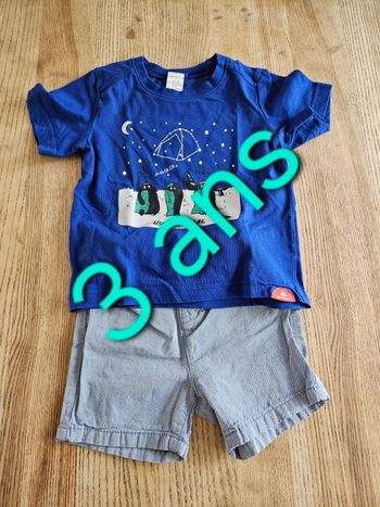 Ensemble été garçon 3 ans