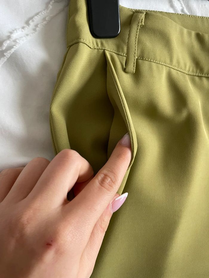 pantalon léger vert pour petites - photo numéro 5
