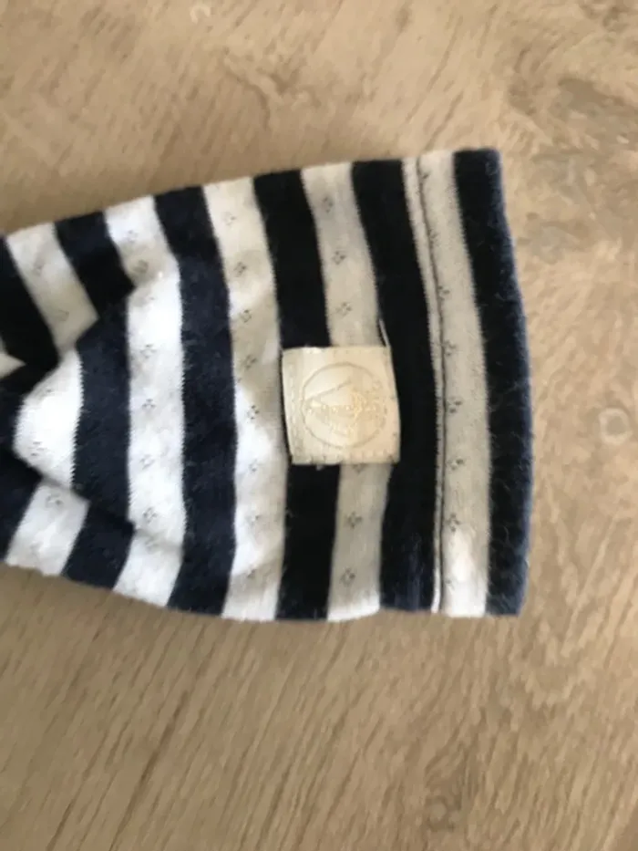 Combinaison longue effet deux pièces Petit Bateau 6 mois - photo numéro 4