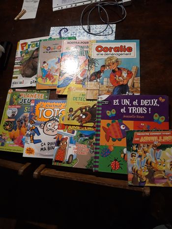 Lot 10 livres enfant 