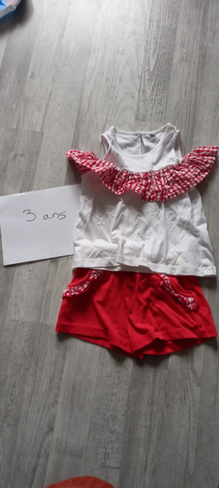Ensemble short 3 ans