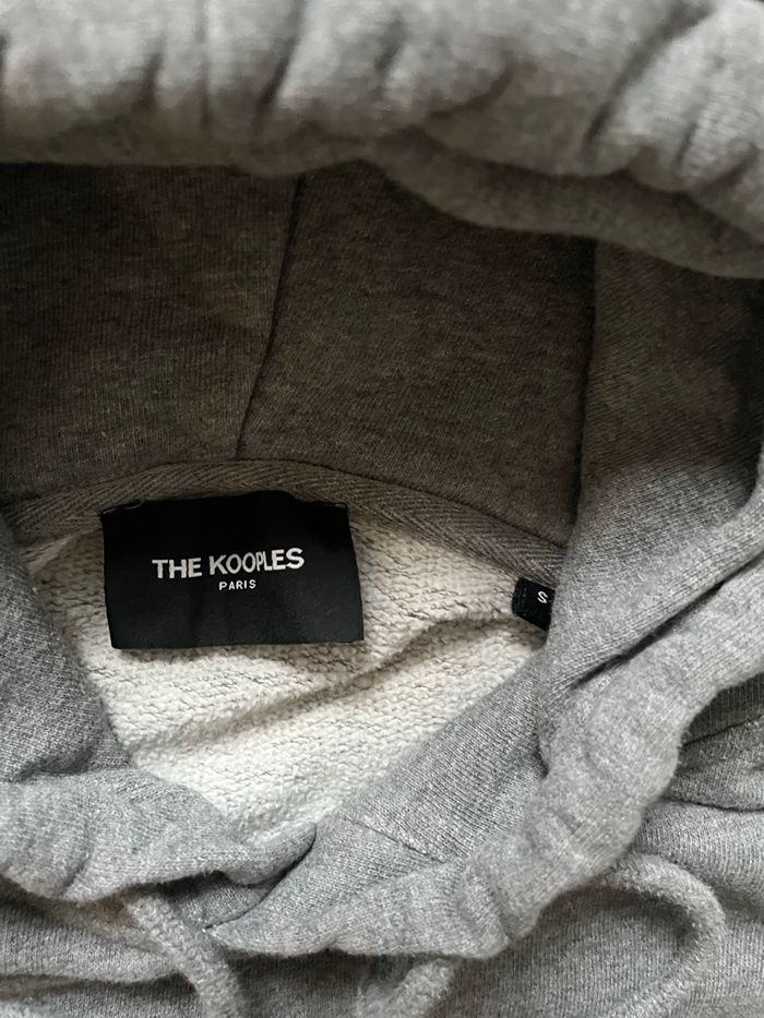 Sweat à Capuche The Kooples T.S Femme Unisexe Collection What Is Gris - photo numéro 6