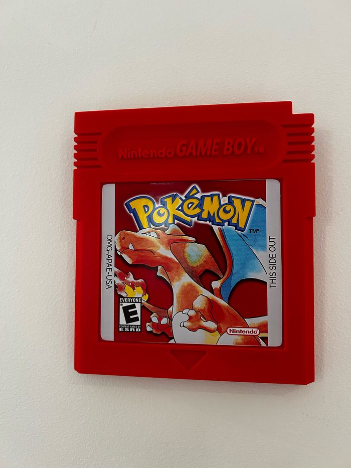 Décoration murale cartouche Gameboy Pokémon