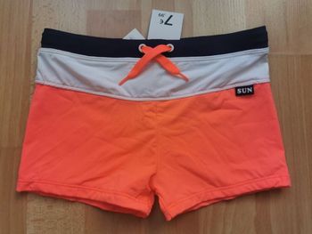 SHORT DE BAIN TEX GARCON 5/6 ANS NEUF