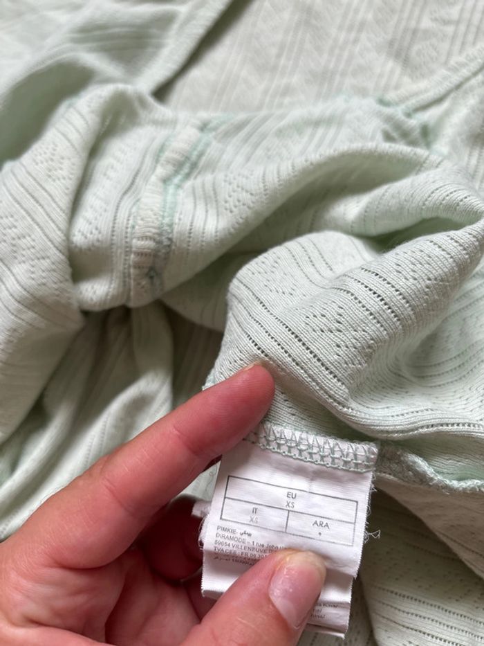 T-shirt vert pale pimkie taille XS - photo numéro 5