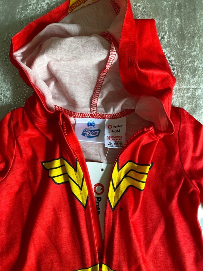 Déguisement justice league taille 0/3 mois neuf - photo numéro 5
