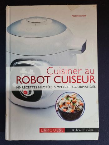 Livre cuisiner au robot cuiseur