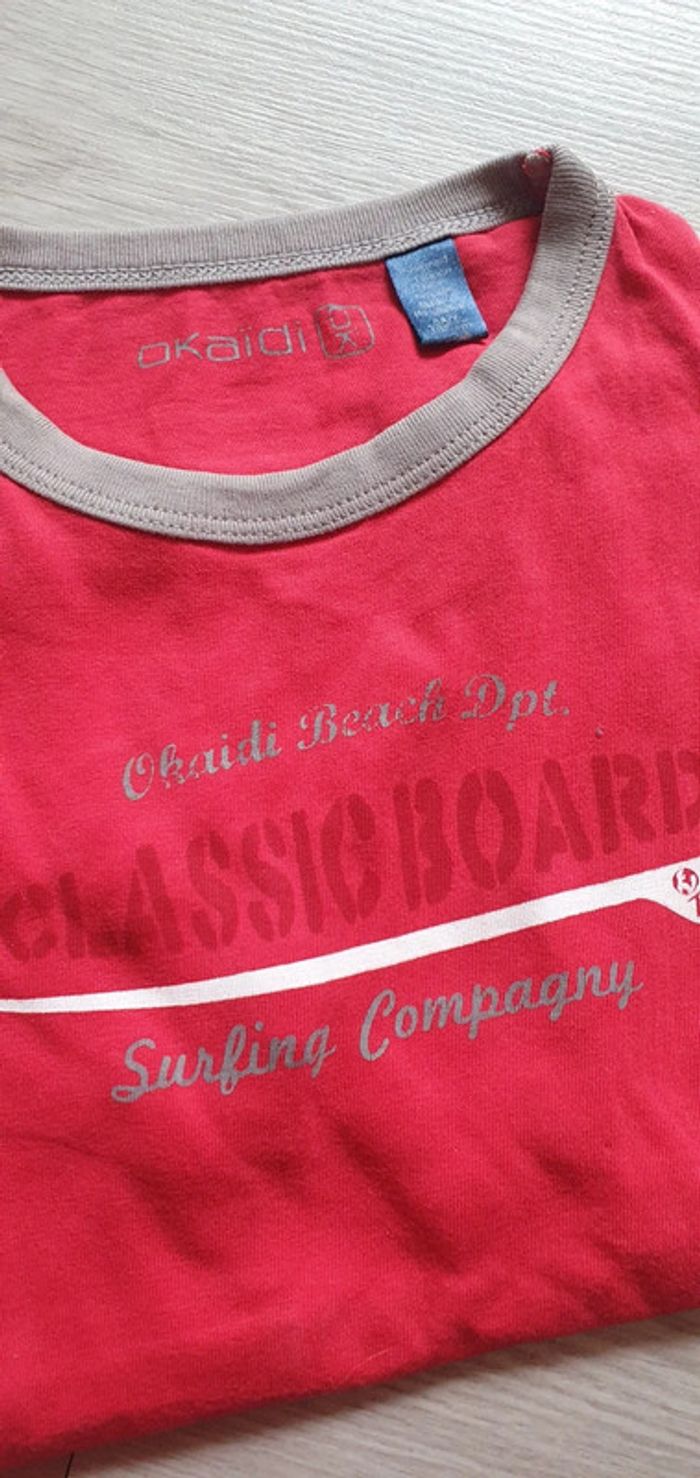 Maillot t-shirt 5ans garçon Manches courtes - photo numéro 3