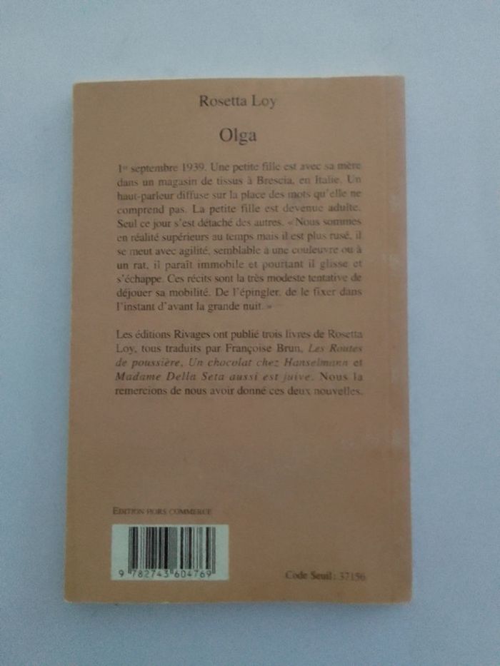 Rosetta Loy - Olga - photo numéro 2