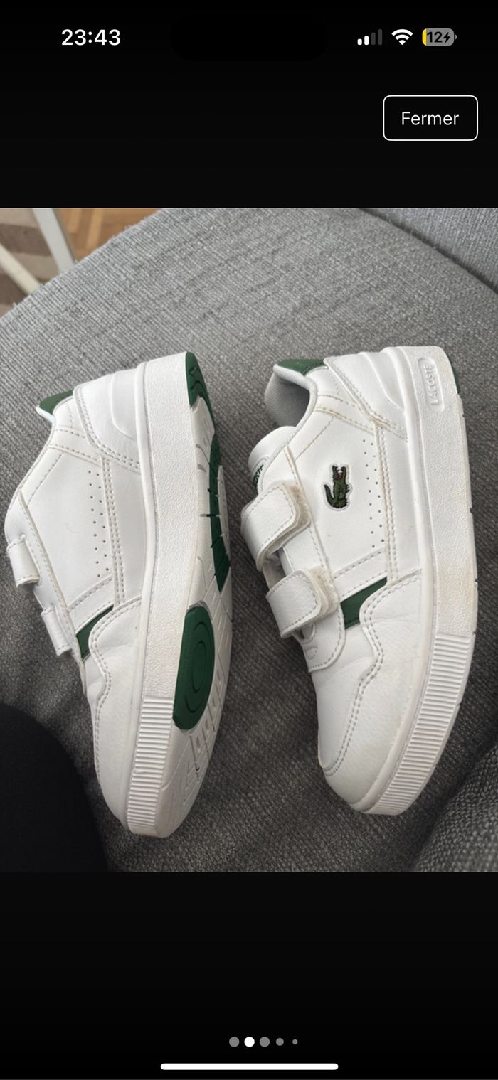 Basket Lacoste garçon - photo numéro 5