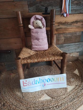 Peluche chat jellycat Snuggler cat sac de couchage tbe