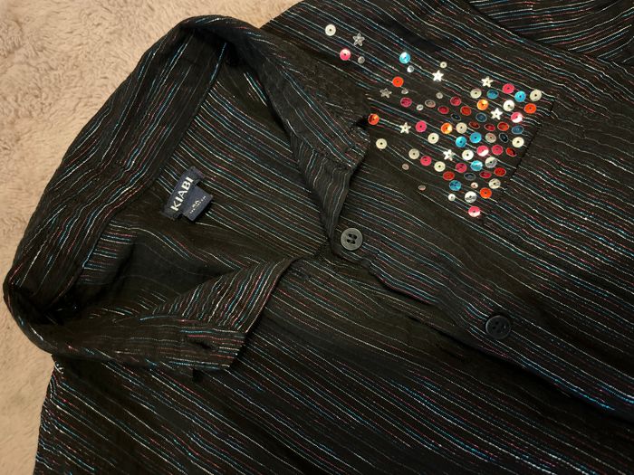 Chemise noir fille 8ans - photo numéro 2
