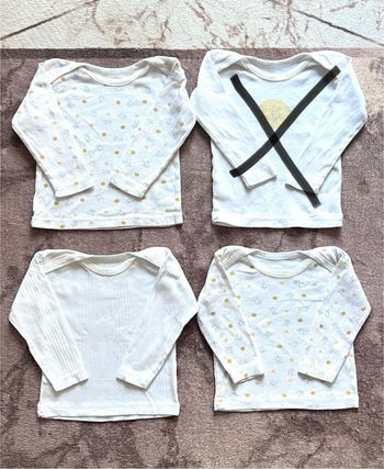 Sous pull t-shirts manches longues coton