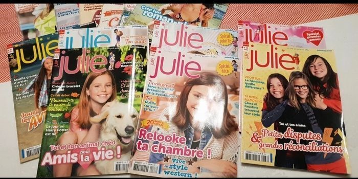 Lot de 13 magazines julie - photo numéro 2