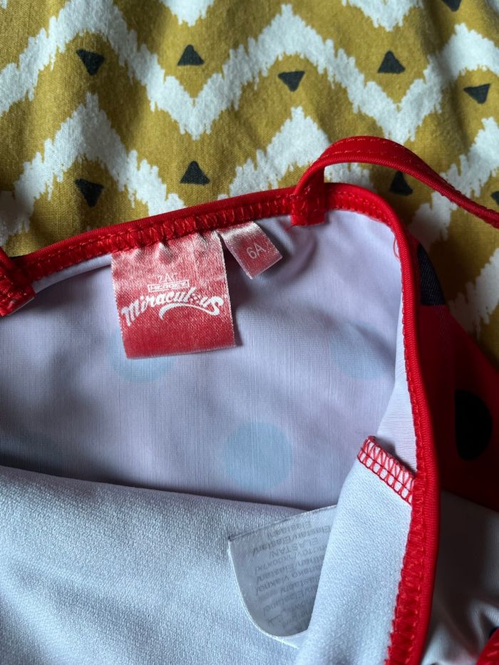 Maillot bain une pièce fille 6ans Miraculous Ladybug - photo numéro 3
