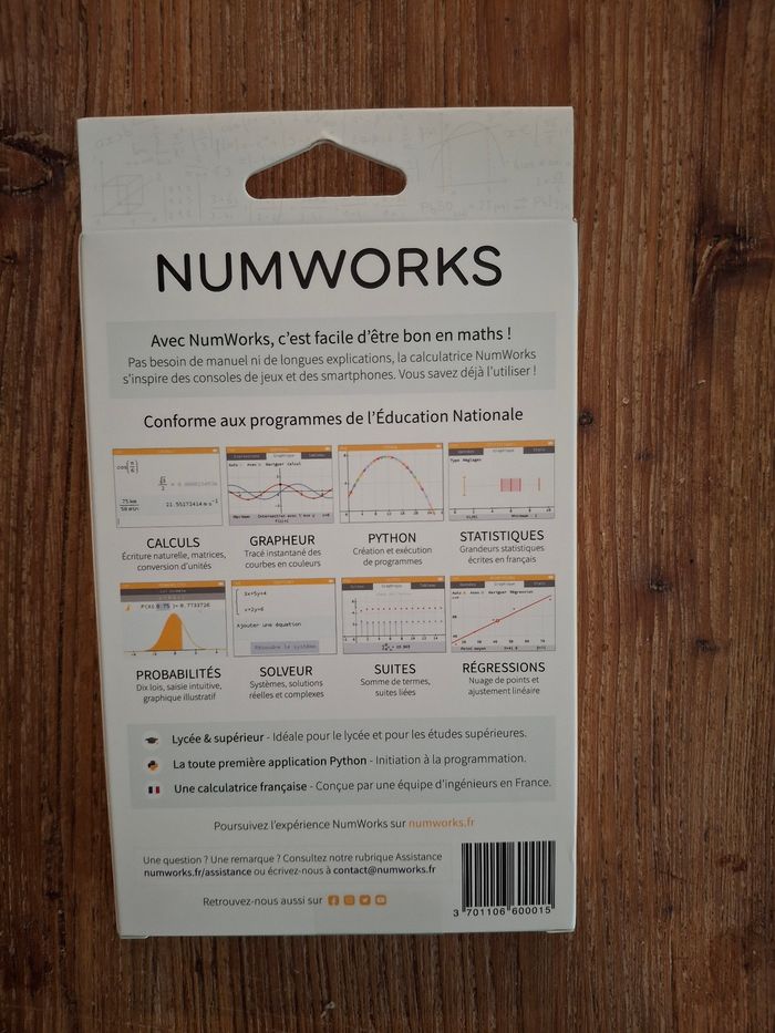 Calculatrice Numworks graphique - photo numéro 2