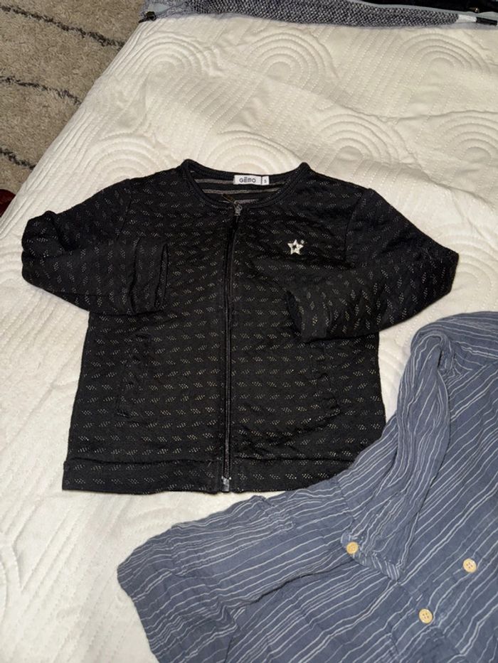 Ensemble robe gilet 5 ans très bon état - photo numéro 3