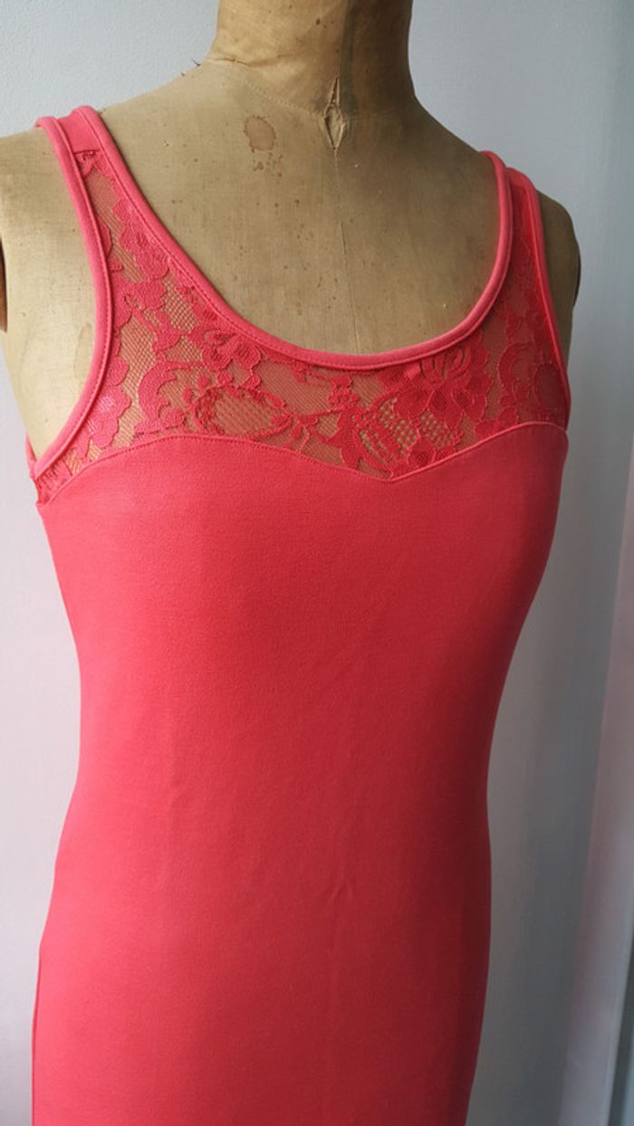 robe corail NEUVE taille 36 - photo numéro 2