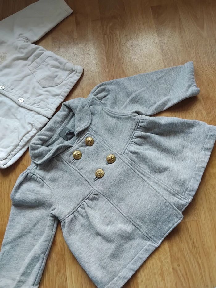 Lot gilets fille 18mois - photo numéro 4