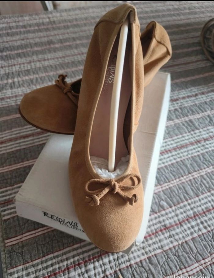 Ballerines compensées Reqins neuves