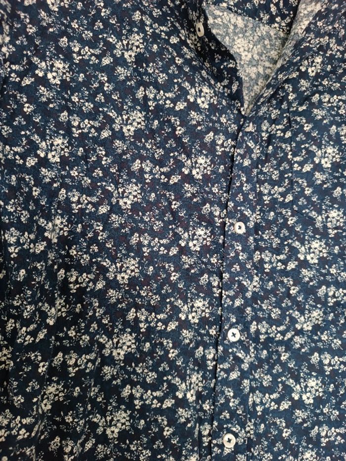 Chemise fleurie Mango homme taille s - photo numéro 4