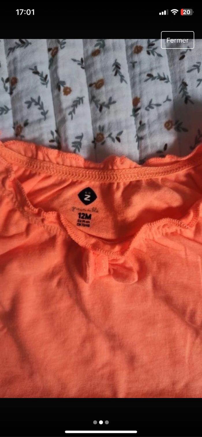 Lots de vêtement fille 12 mois - photo numéro 8