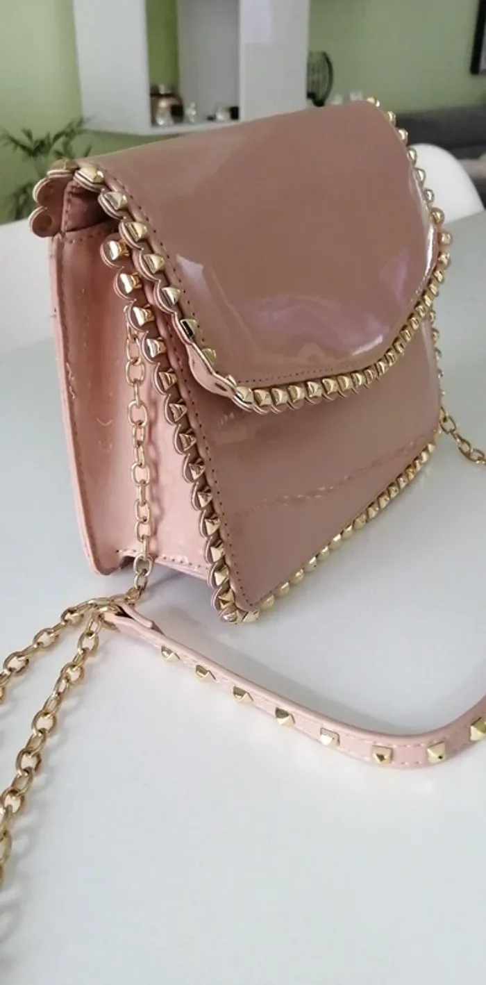 Sac rose et doré neuf primmadonna - photo numéro 2
