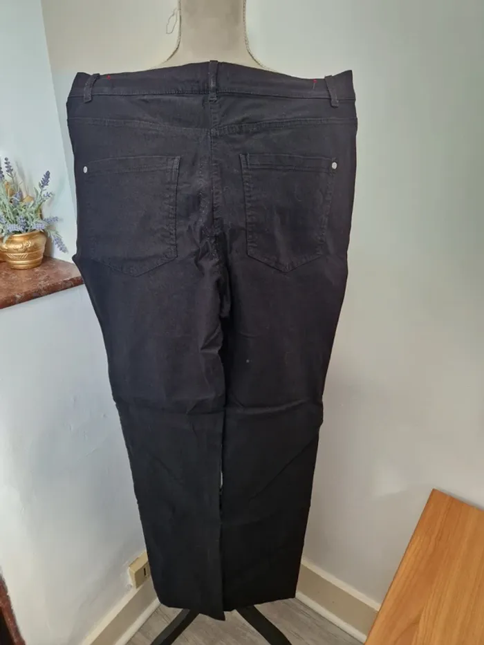 Pantalon stretch ms mode taille 44 noir - photo numéro 5