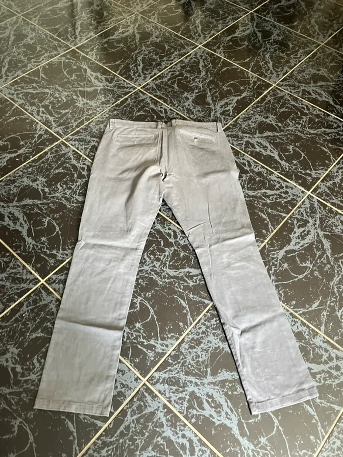 Pantalon gris chino levergy 48 - photo numéro 4