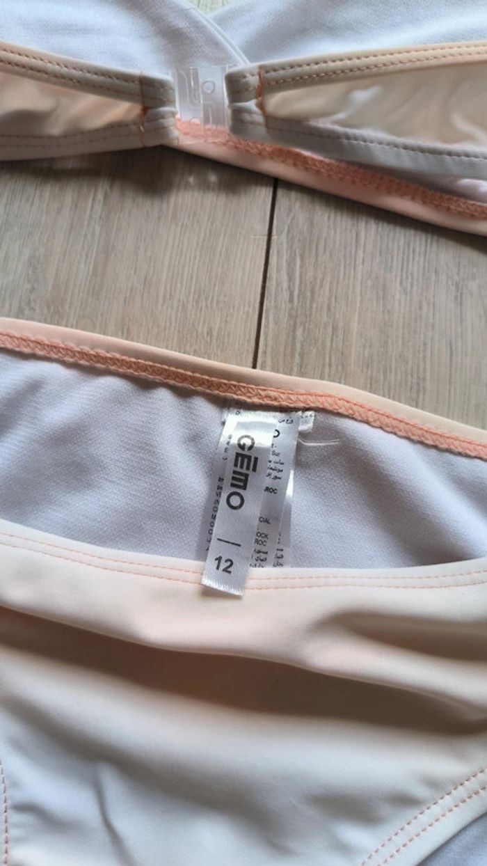 Maillot de bain Gémo 2 pièces bikini dégradé tie & Dye - photo numéro 8