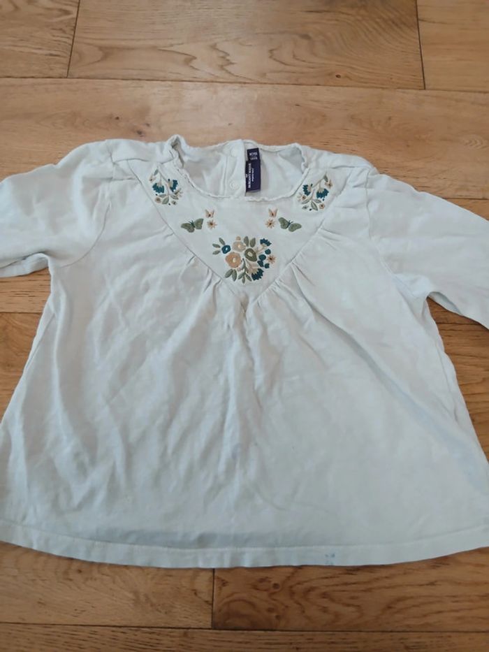 Blouse/ t shirt manche longues 6 ans sergent major
