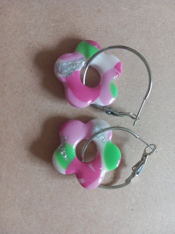 Boucles d'oreilles fantaisistes 