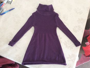 Robe 3 ans col roulé