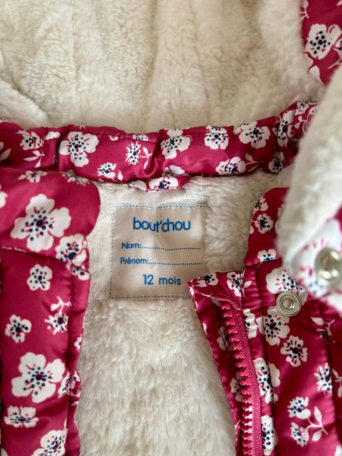 Manteau hiver bout’chou 12 mois - photo numéro 3