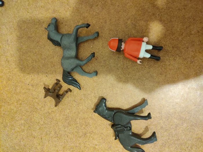 Playmobil chevaux de course - photo numéro 2