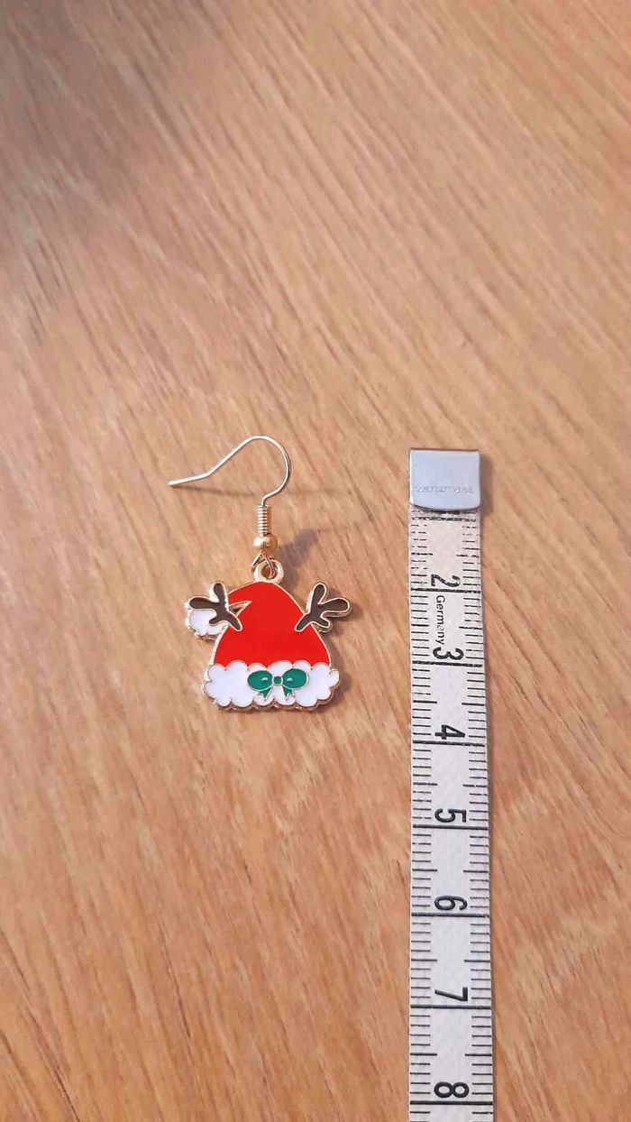 Bijoux Noël | Lot de Boucles d’Oreilles Pendantes – Neuf - photo numéro 3