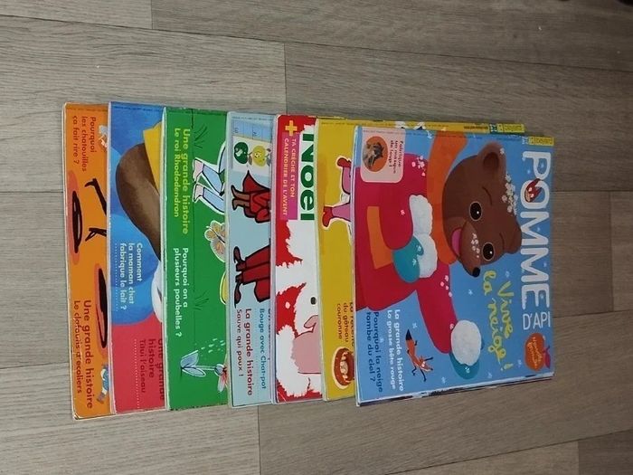 Lot de 7 magazines Pomme d’Api année 2017 L014  7581972026 - photo numéro 3