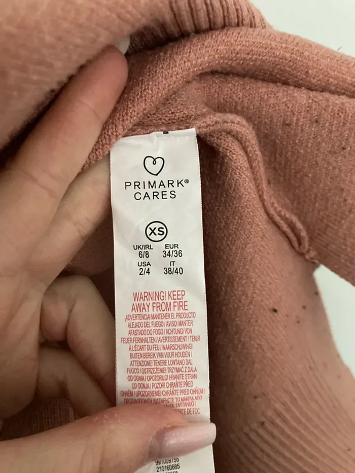 Pull col cheminée rose saumon - photo numéro 7