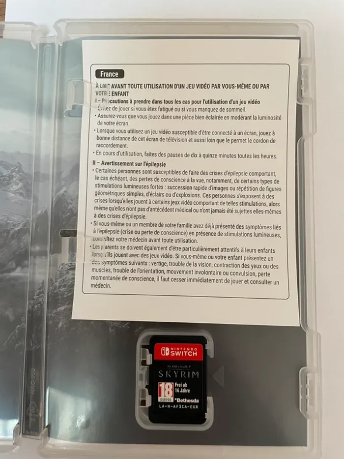 Jeu The Older Scrolls V Skyrim Nintendo Switch - photo numéro 2