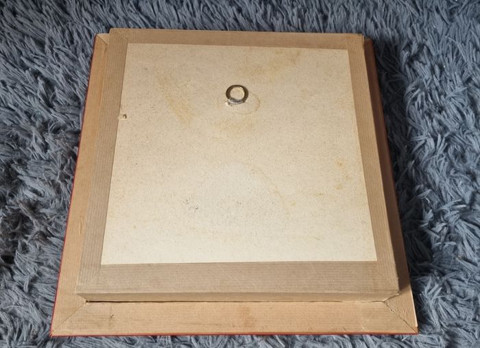 Tableau carré avec femme - photo numéro 4