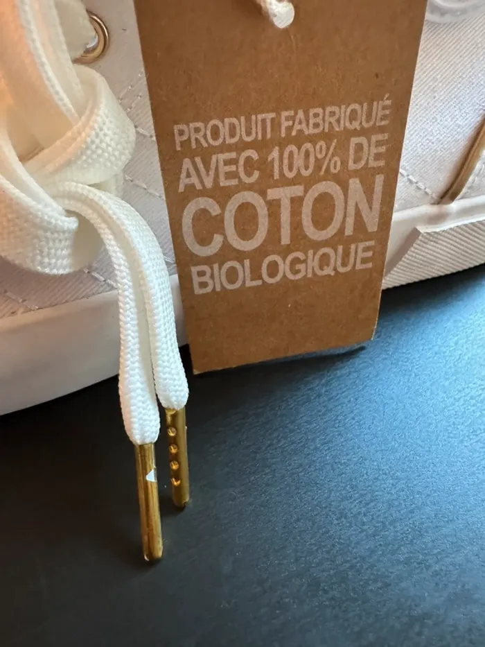Tennis montante Les Tropeziennes MoHigh blanche taille 38 neuves - photo numéro 10