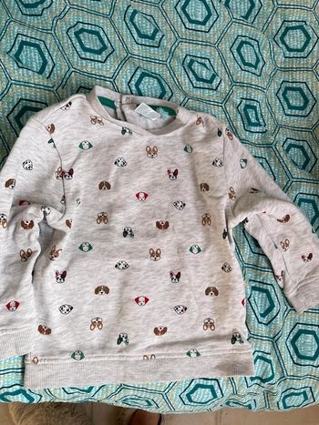 Sweat motif chiens 18 mois