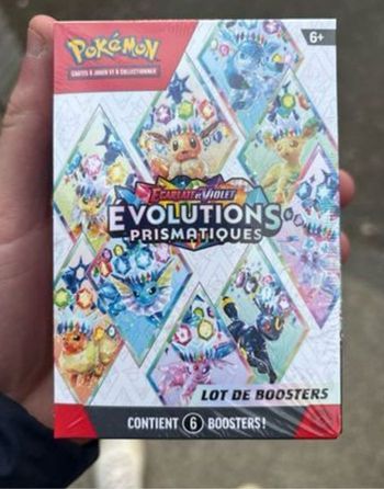 Bundle évolution prismatique scellé Pokémon