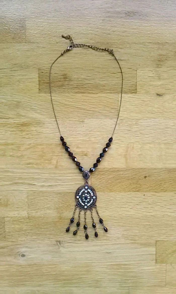 Collier strass Le Printemps